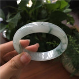 Burmese Jadeite Flower Bracelet Princess Jewelry Gift