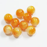 Double Acrylic Stone Beads DIY Jewelry Finding Beads