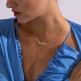 Arabic Name Necklace|Custom Arabic Name Jewelry