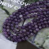 Amethyst Loose Gemstone Beads 8mm DIY String