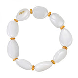 Zheru Hetian Jade Rough Bracelet for Men and Women