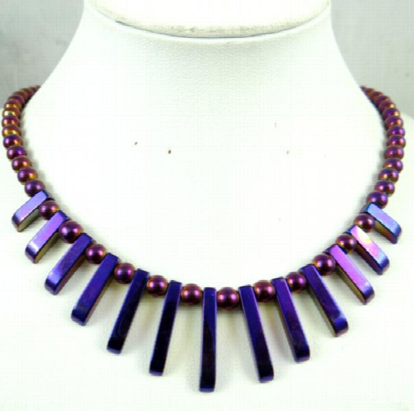 Titanium Hematite Pendant Gem Loose Beads for Jewelry Making