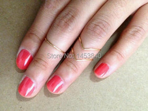 30 Pcs Mixed Plated Knuckle Rings Set