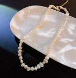Baroque Real Freshwater Pearl Necklace Fine Jewelry