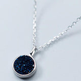 925 Silver Kyanite Pendant Necklace for Women