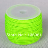 20 Colour 0.8mm Braided Nylon Thread 80m DIY Jewelry Necklace Bracelet Gift