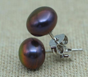 Freshwater Pearl Stud Earring Women Gift Pearl Jewelry