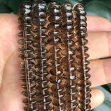 Smoky Quartz Crystal Glass Round Beads 6 8 10mm