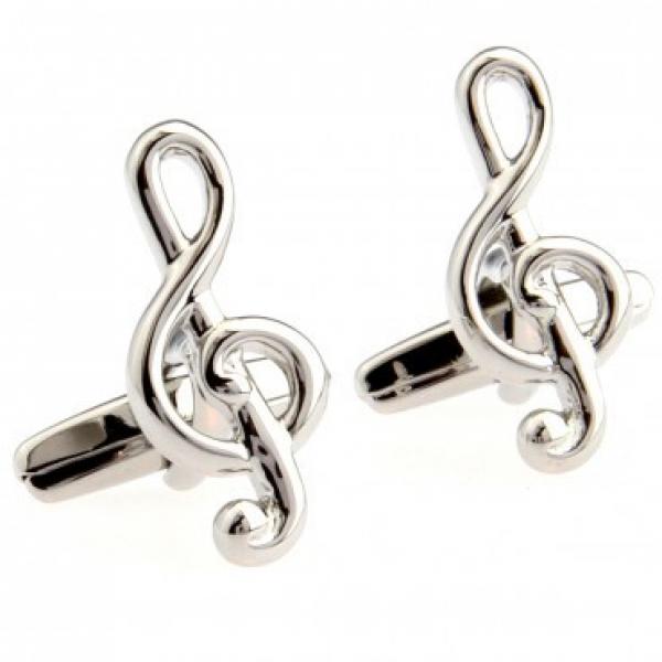 Music Cufflink Set - 2 Pairs Promotion