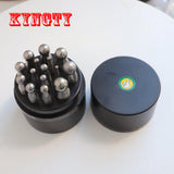 DIY Jewelers Steel Dapping Punches Nest Bead Making High Hardness Round