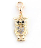 20PCS Owl Hang Pendant Charms DIY Accessories For Locket (Gold/Silver)