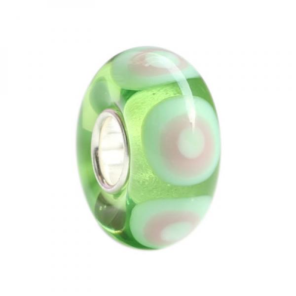 925 Sterling Silver Colorful Glass Bead for European Bracelet