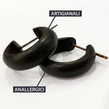 Wood Craft Tribal PUNK Round Earrings Headbands 99 S0491