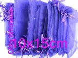 50pcs Purple Christmas Jewelry Bags 7x9-17x23cm BZ08-8