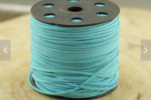 100 Yard 3mm*1.5mm Faux Suede Leather Cord