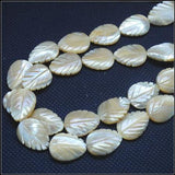 Sea Shell Beads Leaves Mother of Pearl DIY Beads 6x9mm 8x12mm 15x20mm
