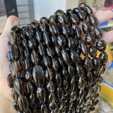 10x14mm Smoky Quartz Rough Stone Chips Strand for Jewelry Making