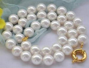 6-20mm Round Shell Pearl Necklace