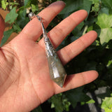 Natural High Labradorite Pendulum Divination Pendant