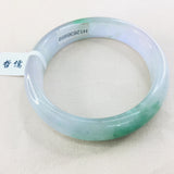 Natural Jadeite Bracelet Two-tone 54-62mm Female Jade Bracelet Gift