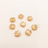 50Pcs 12mm Glass Beads & Crystal Cross Pendant Set for DIY Earrings Necklace