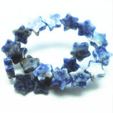 20PCS 12mm Natural Gemstone Five Stars Shape Bead Strings Suppliers