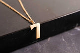 Number Necklace Sports Jewelry Anniversary Date Pendant Birth Years