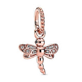 Spring Collections Heart Silver Plated Charms Bead for Women DIY Jewelry