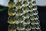 8-14mm High Lemon Quartz Smooth Round Loose Beads