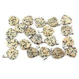 Heart Crystal Agate Charms for Jewelry Making