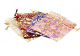 200x Organza Jewelry Pouches Gift Bags Wedding DIY 9.4*12cm