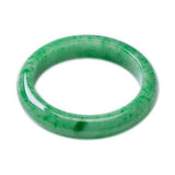 Natural Burmese Light Green Jadeite 54mm-64mm Bracelet
