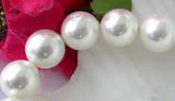 8'' 12mm South Sea Shell Pearl Bracelet Fine Jewelry Women Gift
