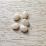 Marble Effect Oval Flat Beads 300pcs/lot DIY Jewelry Making