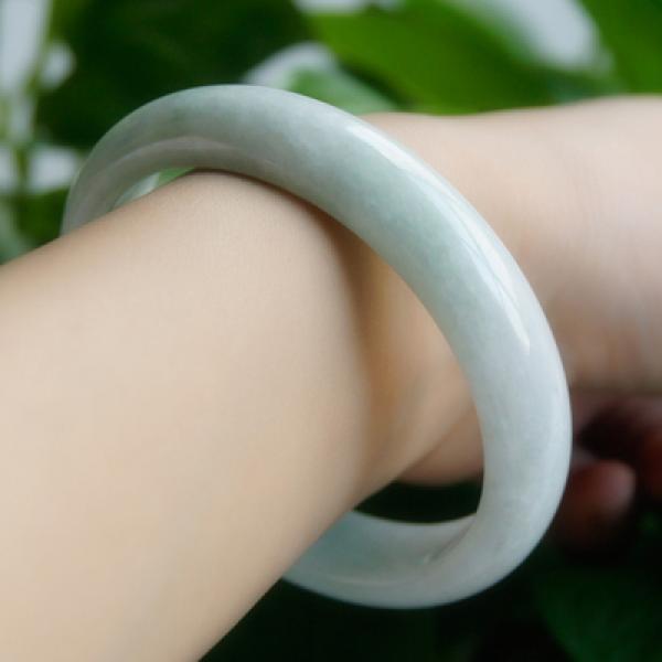 Natural Burma Jade 54mm-62mm Princess Bracelet
