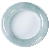 Zheru Jewelry Natural Burmese Jadeite Light Round Bar 54mm-64mm Bracelet