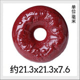 5A Cinnabar Dragon Safety Knot Necklace Pendant DIY Jewelry Material
