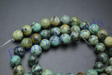 4-12mm Natural African Turquoise Stone Round Loose Beads