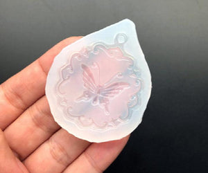 Butterfly Pattern Silicone Resin Mold for DIY Jewelry Making