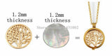 Vinnie Jewelry Coin for 35mm Holder Pendant Necklace 10PCS