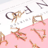 12 Constellation Keychain Silicone Mold for UV Resin, Christmas Halloween