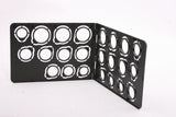 GemTrue Jewelry Ring Sizer Tool Plastic Finger Ring Sizer Set Ring Measure Tool