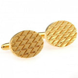 Metal Cufflink 5 Pairs Set Stylish Design