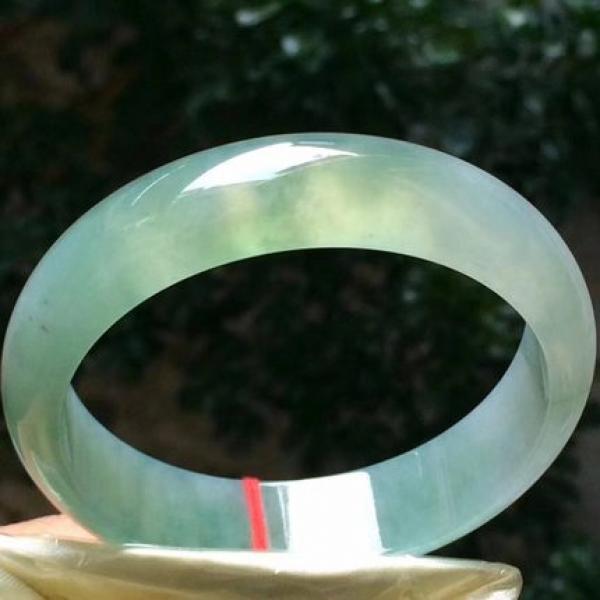 Zheru Jewelry Natural Myanmar Jadeite Ice Green Bracelet Princess Jewelry
