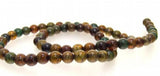 Dragon Agate Round 6mm Gemstone Loose Beads Full Strand 15 inches