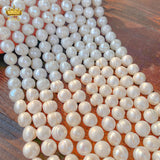 Round Potato Pearl Beads, Genuine Pearl Beads