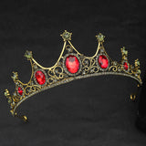 Vintage Baroque Crystal Bridal Tiaras and Crowns for Women Girls
