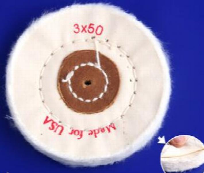 Cotton Polishing Buff Wheel for Jewelry Polishing Watch Finishing