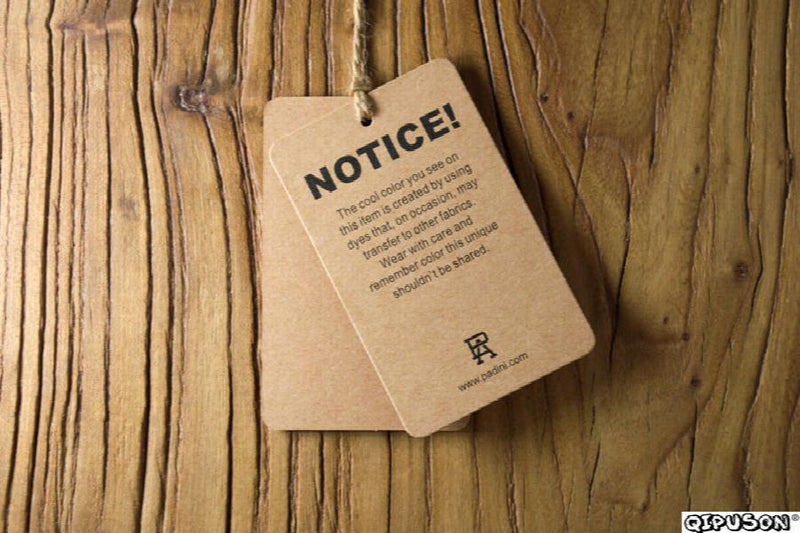 Garment tags Clothing Labels Sticker Packing Business Cards Tags