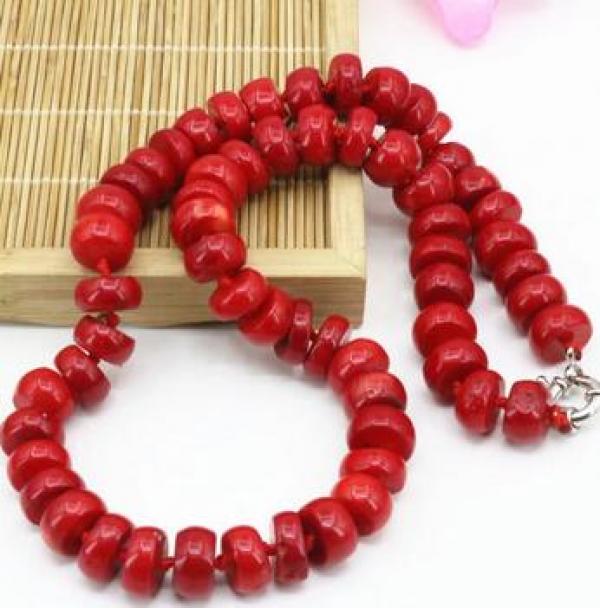 Bohemia Coral Stone Choker Necklace for Women